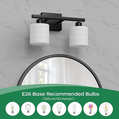 PARTPHONER Bathroom Light Fixtures, Bathroom Lighting Fixtures Over Mirror - Image 4