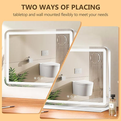 Ratsamee 23" x 18" Vanity Mirror - Image 5