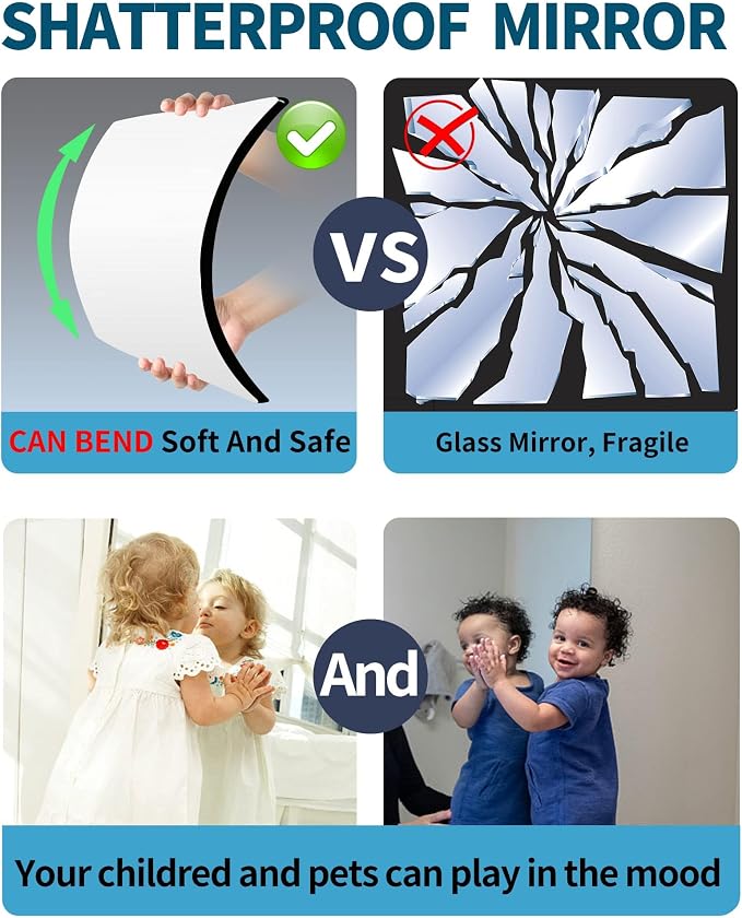 Shatterproof Wall Mirror Full Length - Image 3