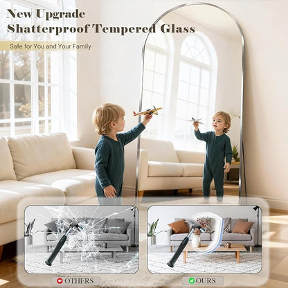 Mirror Full Length, Room Decor Big Full Body Floor Mirror - Image 4