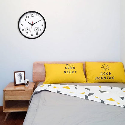 Wall Clock, Sweep Silent Movement Accurate Clocks - Image 7