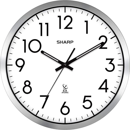 Sharp Atomic Analog Wall Clock by SHARP