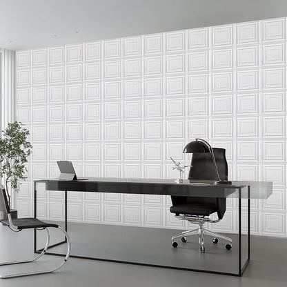 Heikki 30 Pack 3D Wall Panel for Interior Wall Décor, PVC Flower Textured Wall - Image 6