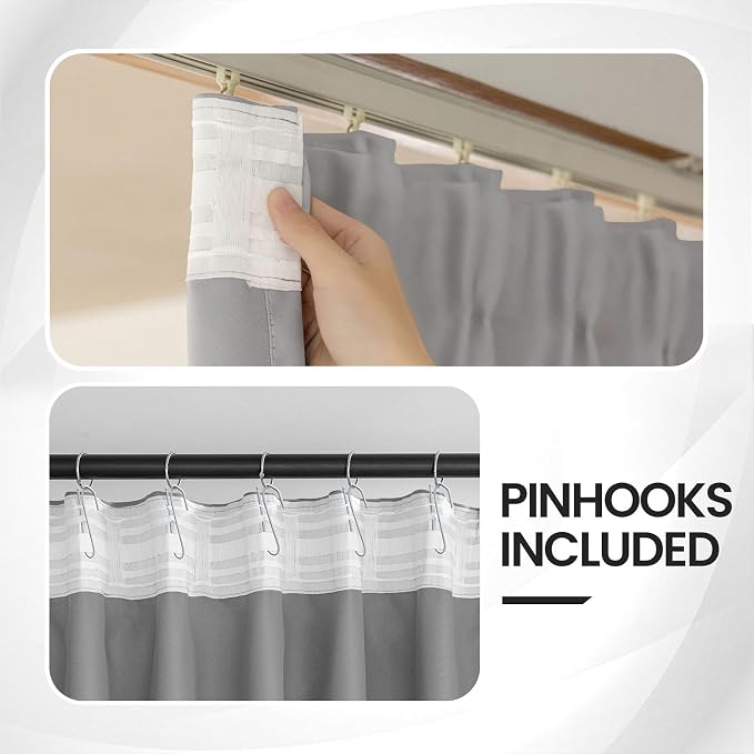 Floor to Ceiling Curtain for Wall Ceiling Mount Track - Image 3