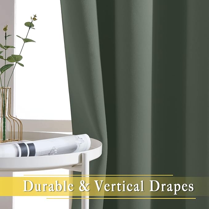 NICETOWN Blackout Curtain 63 inch Length - Image 5