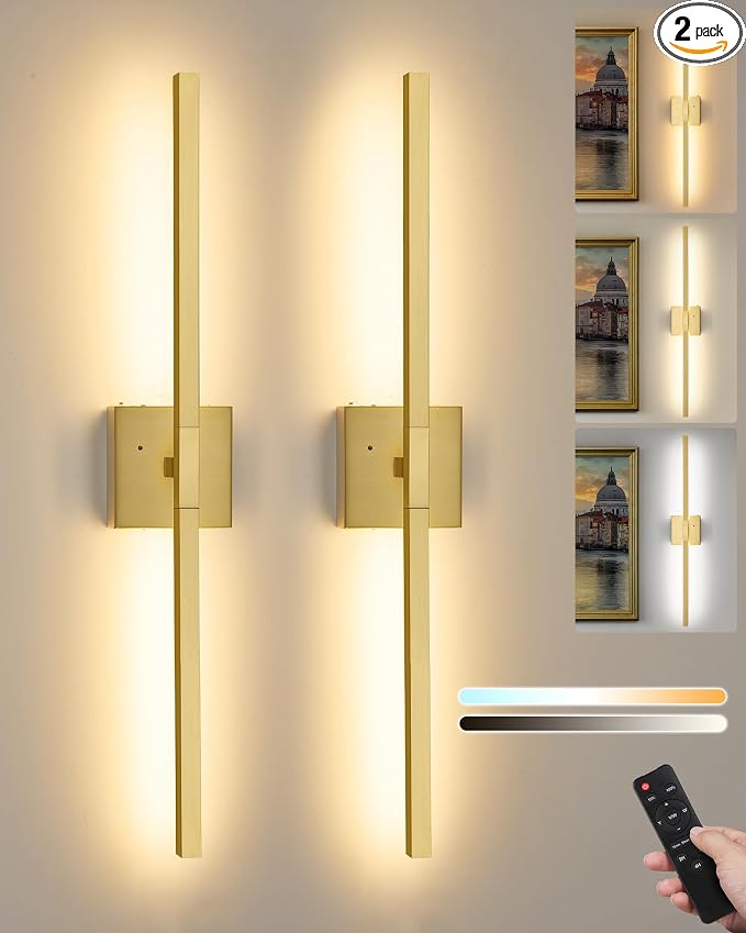 Rayogale 40 Inch 8000mAh Rechargeable Wall Sconce by Rayogale