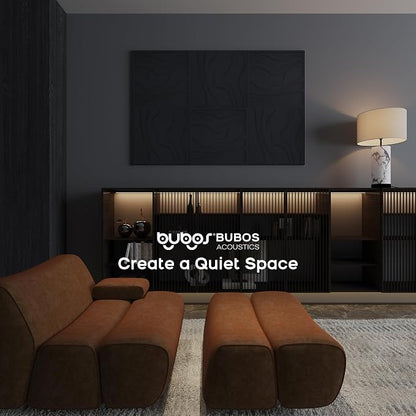 BUBOS Art Acoustic Wall Panels 6 Pack - Image 6