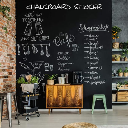 Chalkboard Wall Sticker Wall Decal Blackboard Wallpaper Large Chalkboard - Image 6