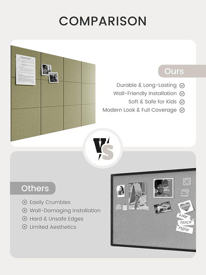 Bumusty Large Cork Board 48" x 36" Alternative - Image 7