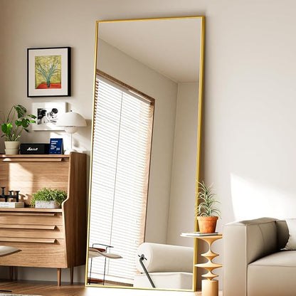 Koonmi 65"x24" Floor Mirror Full Length, Bedroom Floor Body Mirror - Image 7