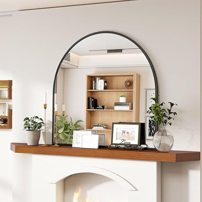 VooBang Arched Wall Mirror, 26 x 28 inch Arch Bathroom Mirror, Wall Mounted by VooBang