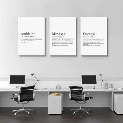Inspirierendes Leinwandbild – Ephany Art – Mindset Zitate Drucke, motivierende - Image 3