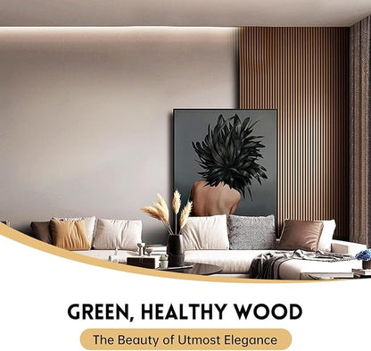 RITOLLO Wood Panels for Wall 4.92"×7.68" Acoustic Panels for Interior Wall Decor - Image 6