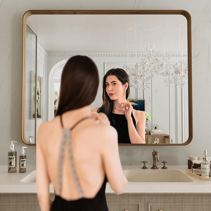 LOAAO 40X36 Inch Bathroom Mirror - Image 2