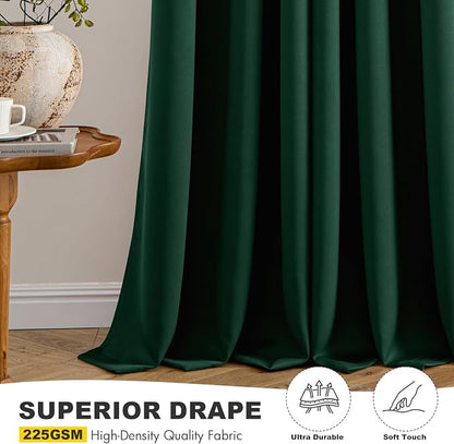 MIULEE Blackout Curtains for Bedroom Living Room 2 Panels, Thermal Insulated - Image 5