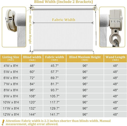 Shade&Beyond Outdoor Roller Shades - Image 8