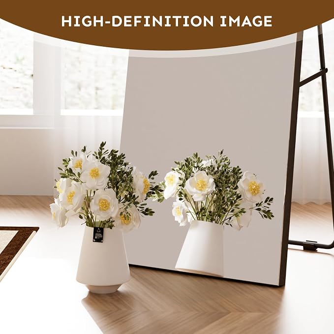 Kosmonia Full Length Mirror, HD Reflection, Standing or Leaning Full Body Mirror - Image 6