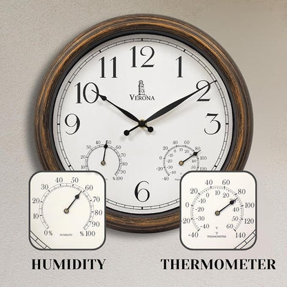 Outdoor Clocks for Patio Waterproof - Image 3