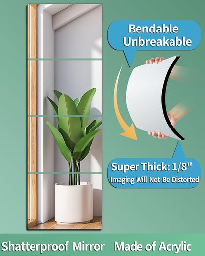 Shatterproof Wall Mirror Full Length - Image 4