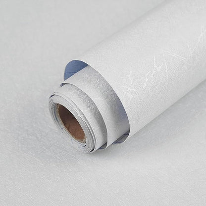Abyssaly White Wallpaper Peel and Stick Wallpaper Self Adhesive Embossed White by Abyssaly