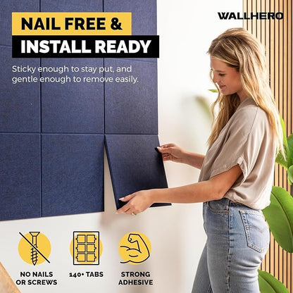 WALLHERO Large Cork Board Alternative | 15 Pack | Sizing Up to 59”x36” - Image 6