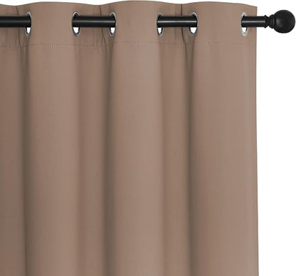 NICETOWN Bedroom Curtain Room Darkening Drapery 102 inches Length - Image 7
