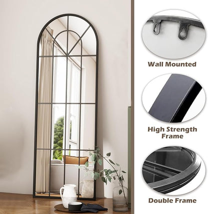 Degfig Arched Full Length Mirror - Image 4