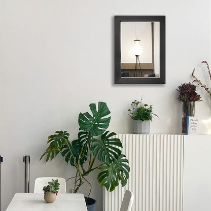 Ruomeng Wall Mirror Rectangle Decorative Mirror 12" x 16" - Image 3
