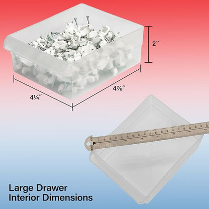 Akro-Mils 44-Drawer Plastic Drawer Storage Cabinet - Image 7