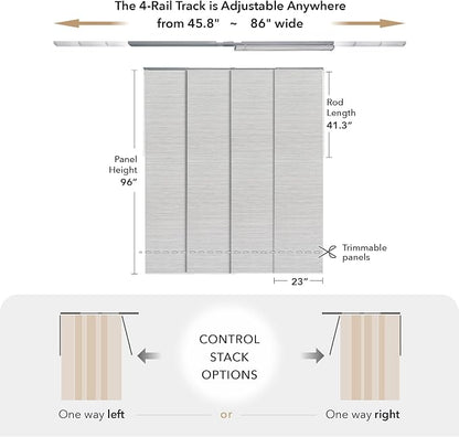 GoDear Design Adjustable Vertical Blinds - Image 5