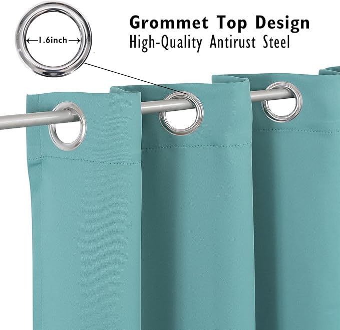 ChrisDowa Small Window Curtains 36 inches Long - Image 2