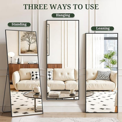 Mirror Full Length 64"x21" Full Body Floor Mirror - Image 6