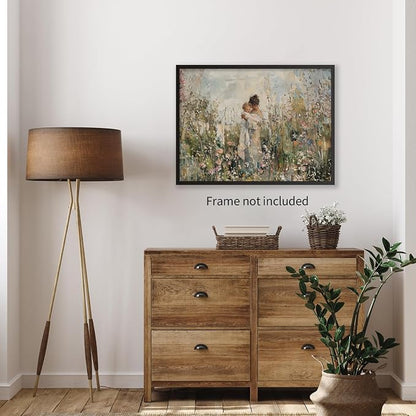 rumlud Nature Flower Poster Vintage Botanical Floral Wall Art Antique - Image 4