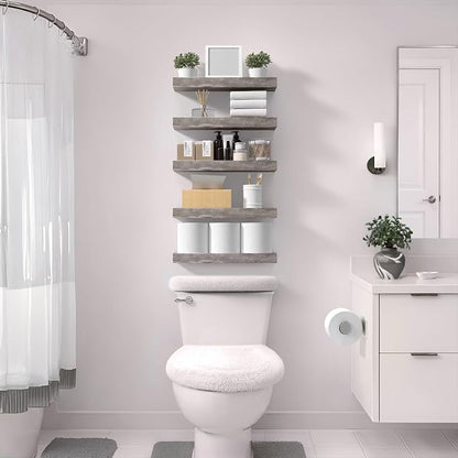 Sorbus Floating Shelves for Wall – 16 Inch Floating Shelf for Kitchen, Living - Image 2