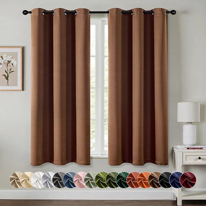 MIULEE Blackout Curtains for Bedroom Living Room 2 Panels, Thermal Insulated by MIULEE
