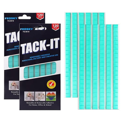 Feosky Adhesive Poster Sticky Tack Putty, Reusable and Removable Adhesive Putty by Feosky