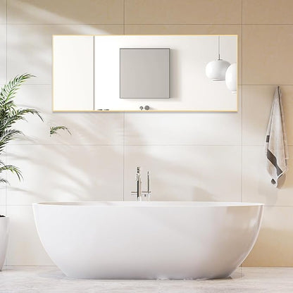 DUMOS Full Length Mirror 64"x21" Full Body Floor Mirror - Image 7