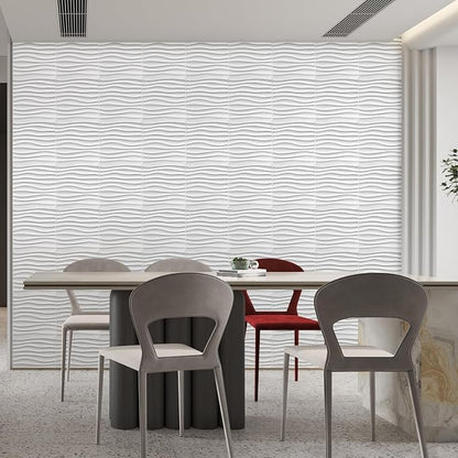 Heikki 30 Pack 3D Wall Panel for Interior Wall Décor, PVC Flower Textured Wall - Image 7