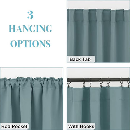 RYB HOME Small Window Curtains - Image 6