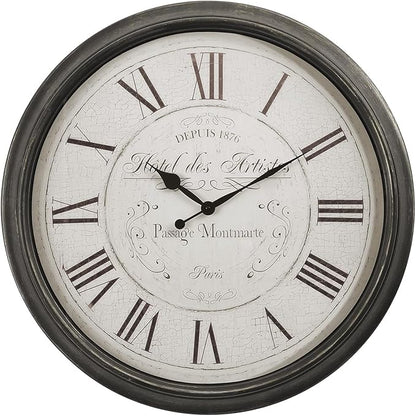 Monarch Specialties I 9026 Clocks, Large Oversized, Wall Clock, Transitional by Monarch+Specialties