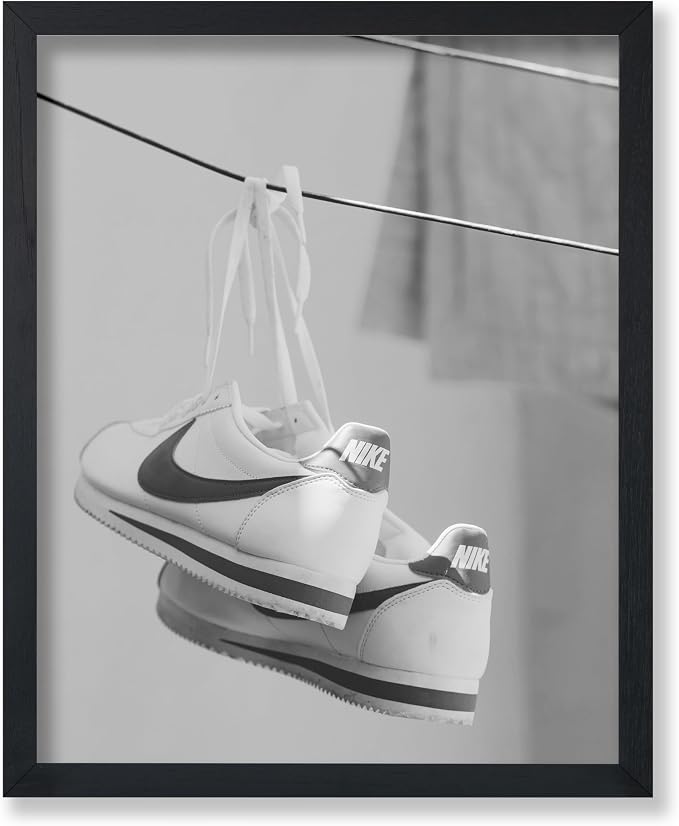 Poster Master Shoes in Clothesline Print by PosterMaster