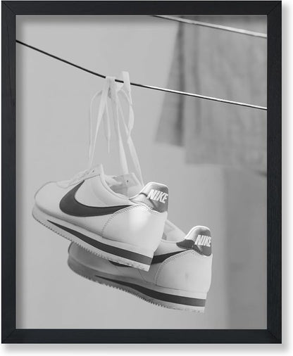 Poster Master Shoes in Clothesline Print by PosterMaster
