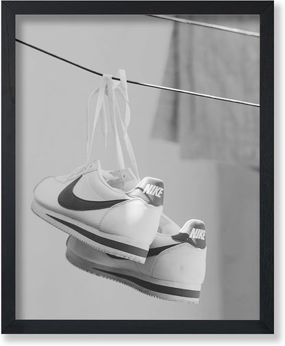 Poster Master Shoes in Clothesline Print by PosterMaster
