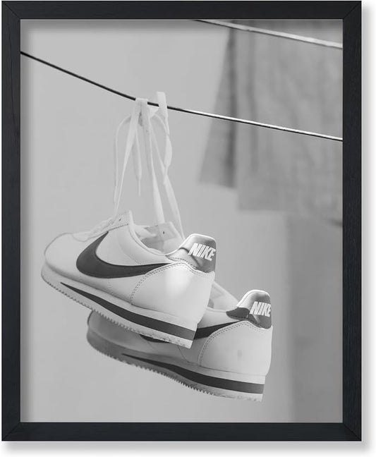 Poster Master Shoes in Clothesline Print by PosterMaster