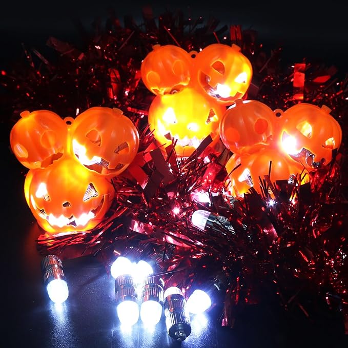 SumDirect Pack of 12/30/50/100 Colorful LED Mini Non-Blinking Lights for Paper Lanterns Balloons Floral Wedding Halloween Christmas Party Decoration Centerpieces (12, White)