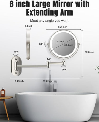 Wall Mounted Makeup Mirror - Image 6