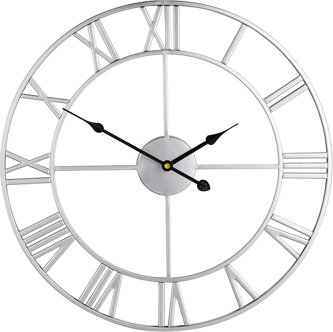 LEIKE 16" Modern Large Wall Clocks, Silent Non Ticking, Battery Operated - Image 3