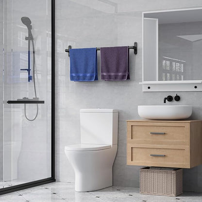 Powools Matte Black Towel Rack for Bathroom - Image 8