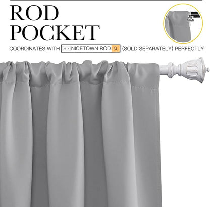 NICETOWN Blackout Curtains 84 inches Length - Image 3