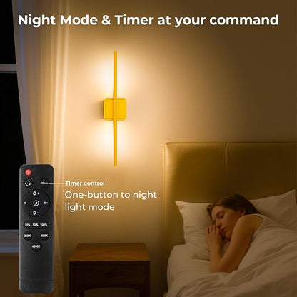GvvooHome 1 Pack Battery Operated Wall Sconce Detachable 360°Rotate, Wireless - Image 7
